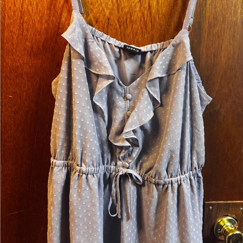 Torrid Light Purple Ruffled Camisole